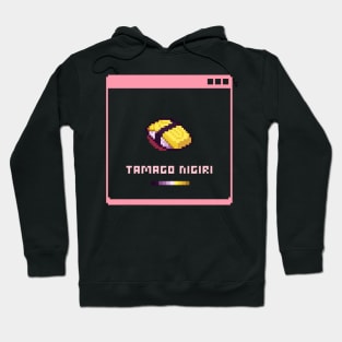 Tamago Nigiri By Kian Pixel Hoodie